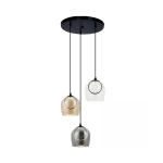23081 PENDANT LED LIGHT 18W 3000K METAL-GLASS Zambelis Lights